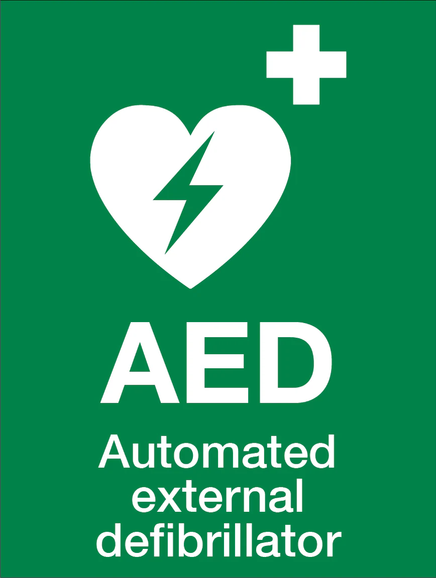 AED sign